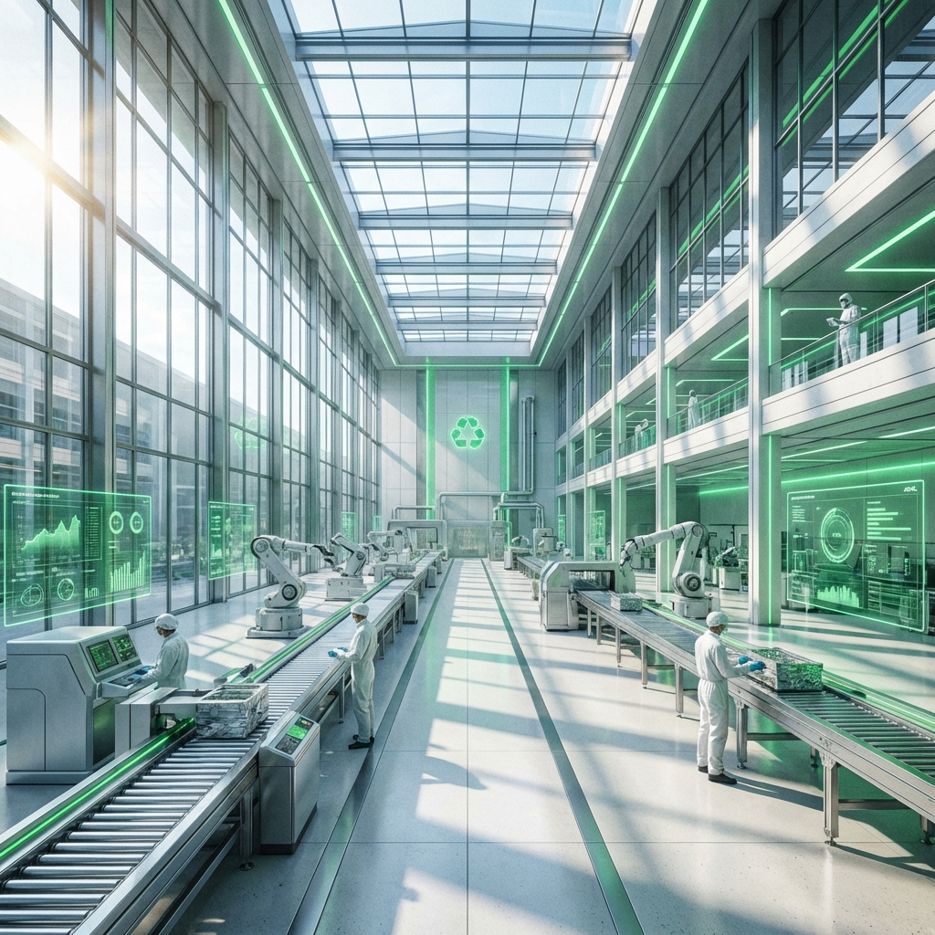 Modern Aluminum Recycling Facility